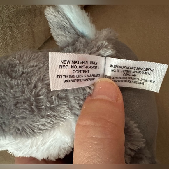 Justice TY Beanie Peek A Boo Scout the Husky Plush Phone Holder Screen Cleaner - Picture 15 of 16